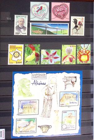 1849-2013, Collection de France en 9 classeurs, bien