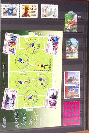 1849-2013, Collection de France en 9 classeurs, bien