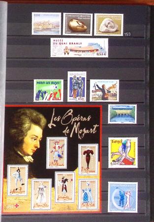 1849-2013, Collection de France en 9 classeurs, bien