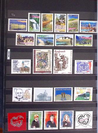1849-2013, Collection de France en 9 classeurs, bien