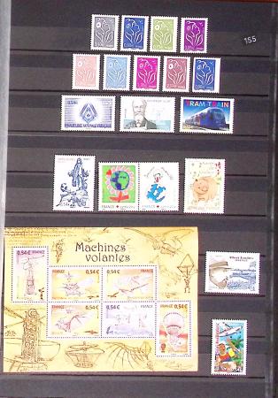 1849-2013, Collection de France en 9 classeurs, bien
