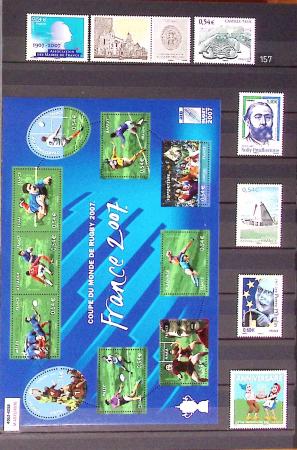 1849-2013, Collection de France en 9 classeurs, bien