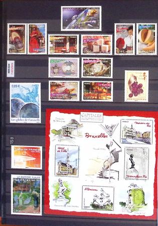 1849-2013, Collection de France en 9 classeurs, bien