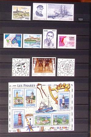 1849-2013, Collection de France en 9 classeurs, bien