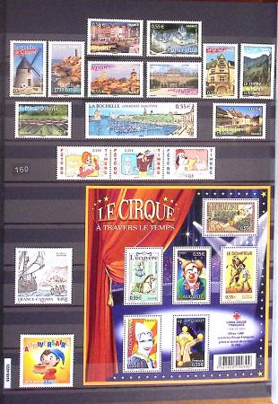 1849-2013, Collection de France en 9 classeurs, bien