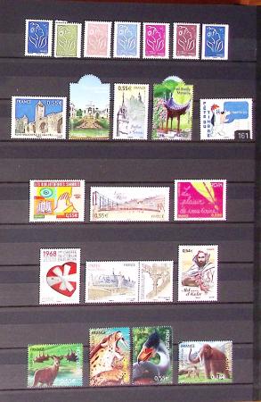 1849-2013, Collection de France en 9 classeurs, bien