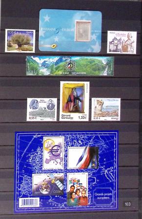 1849-2013, Collection de France en 9 classeurs, bien