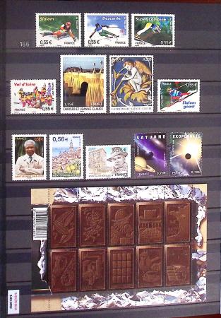 1849-2013, Collection de France en 9 classeurs, bien