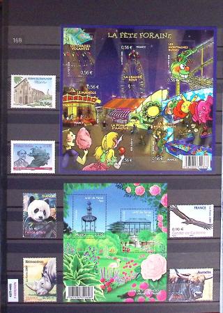 1849-2013, Collection de France en 9 classeurs, bien