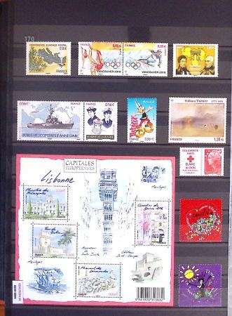 1849-2013, Collection de France en 9 classeurs, bien