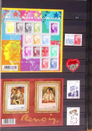 1849-2013, Collection de France en 9 classeurs, bien