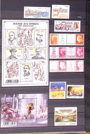 1849-2013, Collection de France en 9 classeurs, bien