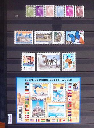 1849-2013, Collection de France en 9 classeurs, bien