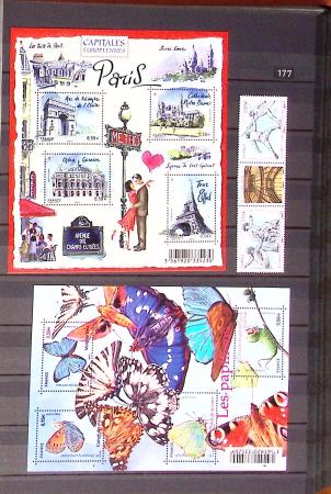 1849-2013, Collection de France en 9 classeurs, bien