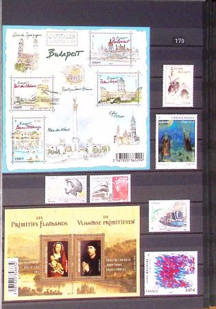 1849-2013, Collection de France en 9 classeurs, bien