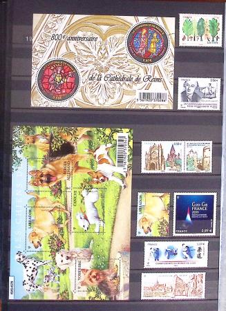1849-2013, Collection de France en 9 classeurs, bien