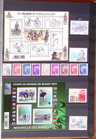 1849-2013, Collection de France en 9 classeurs, bien