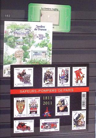1849-2013, Collection de France en 9 classeurs, bien