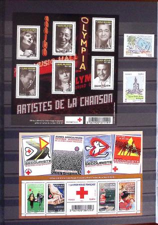 1849-2013, Collection de France en 9 classeurs, bien