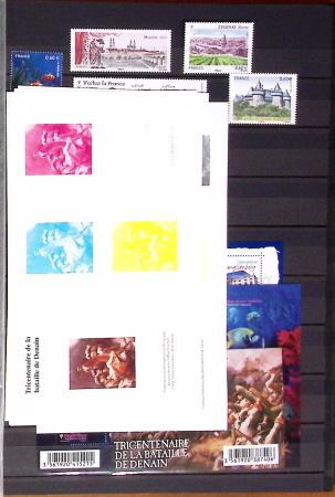 1849-2013, Collection de France en 9 classeurs, bien