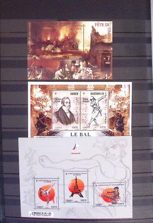 1849-2013, Collection de France en 9 classeurs, bien