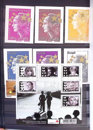 1849-2013, Collection de France en 9 classeurs, bien