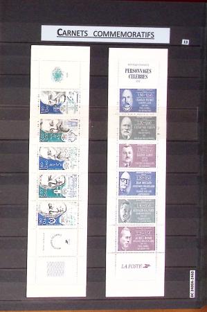 1849-2013, Collection de France en 9 classeurs, bien