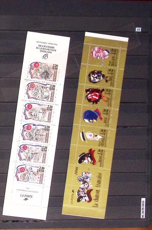 1849-2013, Collection de France en 9 classeurs, bien