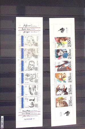 1849-2013, Collection de France en 9 classeurs, bien