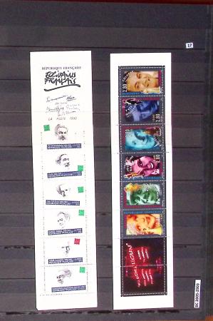 1849-2013, Collection de France en 9 classeurs, bien