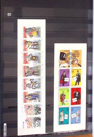 1849-2013, Collection de France en 9 classeurs, bien