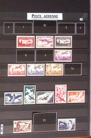 1849-2013, Collection de France en 9 classeurs, bien