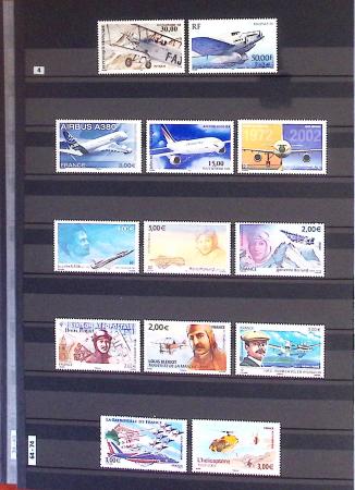 1849-2013, Collection de France en 9 classeurs, bien