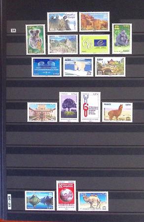 1849-2013, Collection de France en 9 classeurs, bien