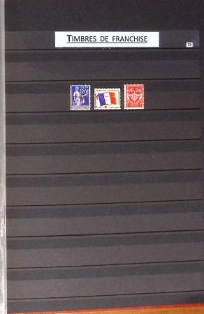 1849-2013, Collection de France en 9 classeurs, bien