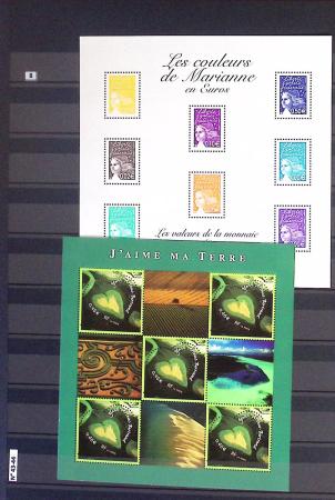1849-2013, Collection de France en 9 classeurs, bien