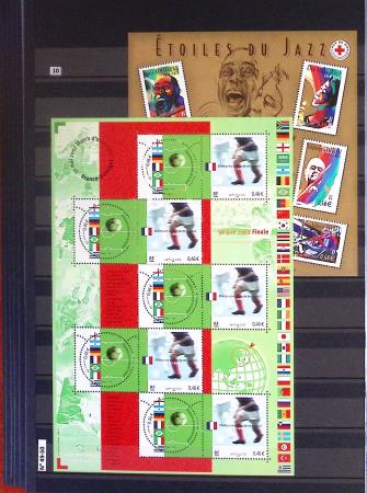 1849-2013, Collection de France en 9 classeurs, bien