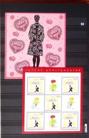 1849-2013, Collection de France en 9 classeurs, bien
