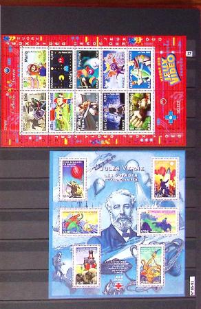 1849-2013, Collection de France en 9 classeurs, bien