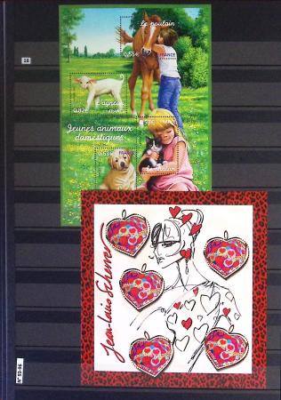 1849-2013, Collection de France en 9 classeurs, bien