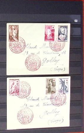 1849-2013, Collection de France en 9 classeurs, bien