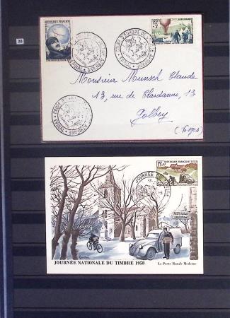 1849-2013, Collection de France en 9 classeurs, bien