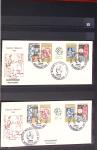 1849-2013, Collection de France en 9 classeurs, bien