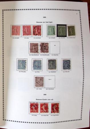 1849-2001, Collection de France en 4 albums et classeurs