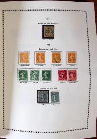 1849-2001, Collection de France en 4 albums et classeurs