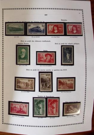 1849-2001, Collection de France en 4 albums et classeurs