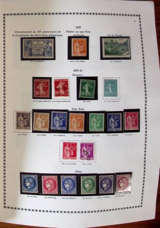 1849-2001, Collection de France en 4 albums et classeurs