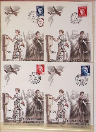 1849-2001, Collection de France en 4 albums et classeurs