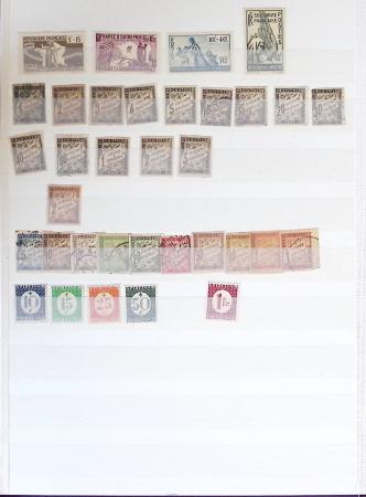 1859-1977, Collection des COLONIES en 17 classeurs,