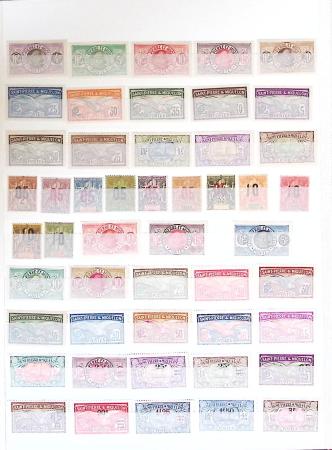 1859-1977, Collection des COLONIES en 17 classeurs,